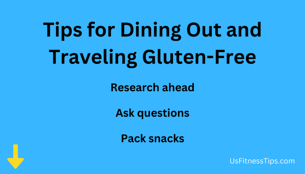 Tips for Dining Out and Traveling Gluten-Free