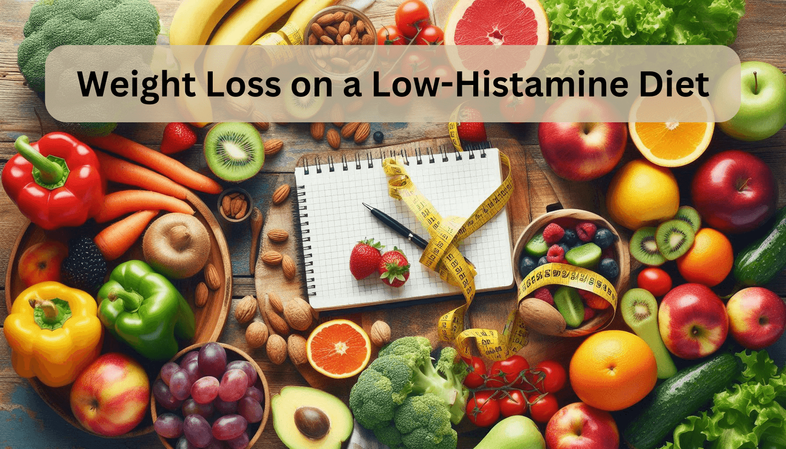 Low-histamine foods for weight loss